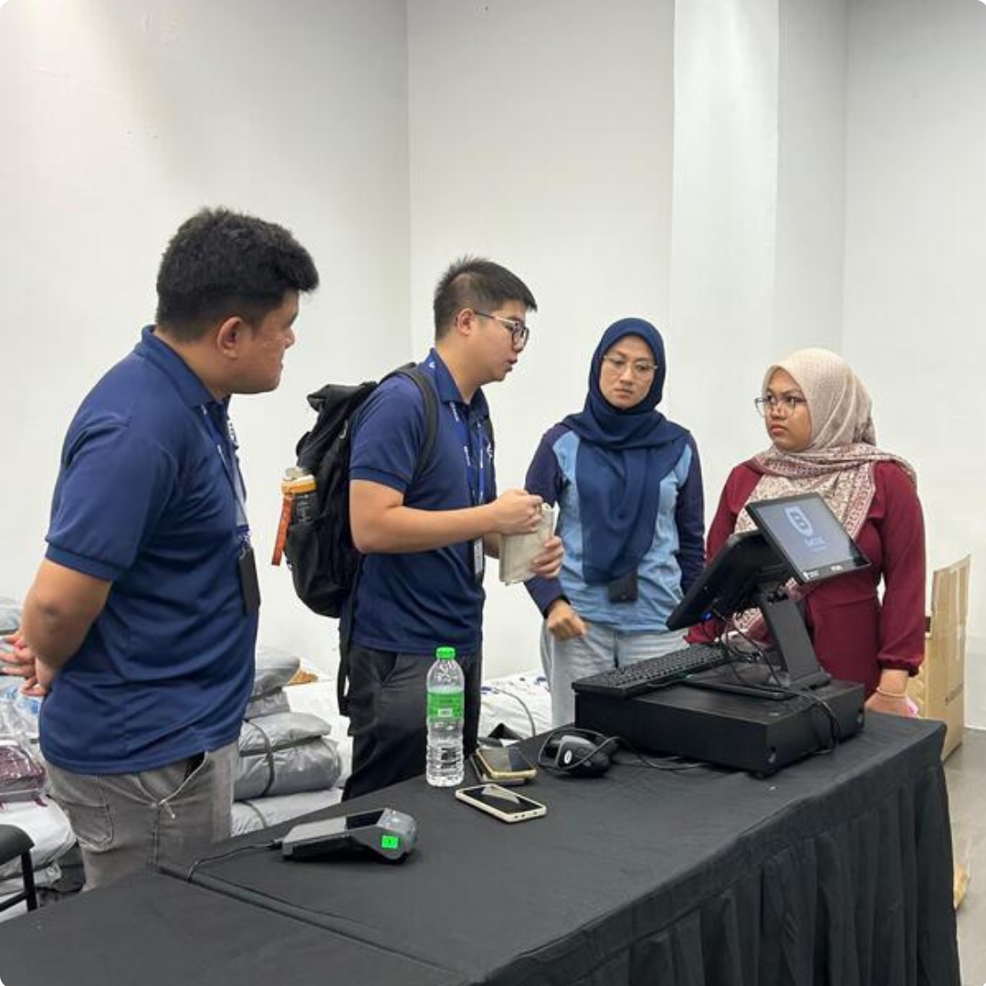Bagus POS team onsite support