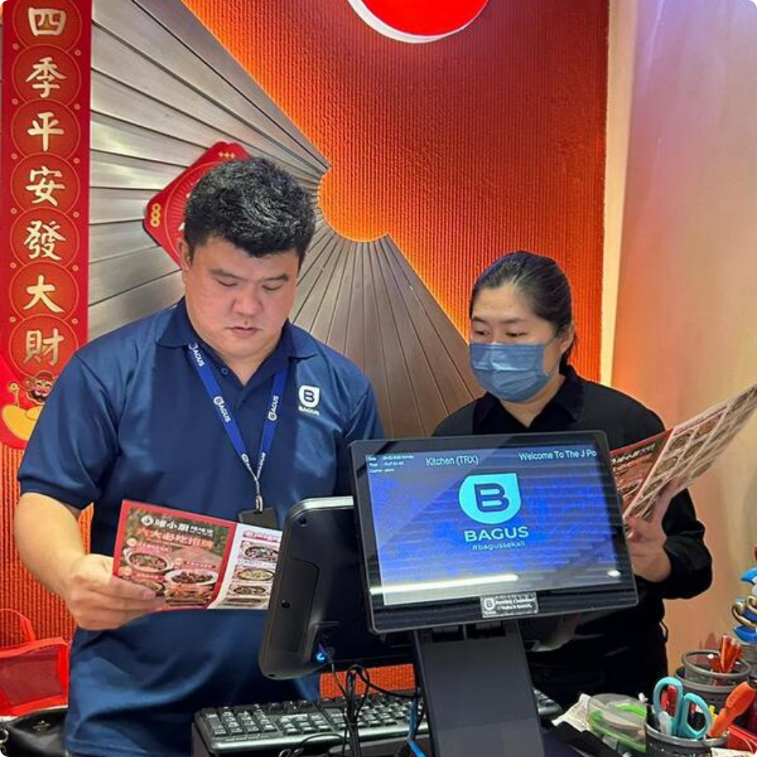 Retail store setup with Bagus POS hardware